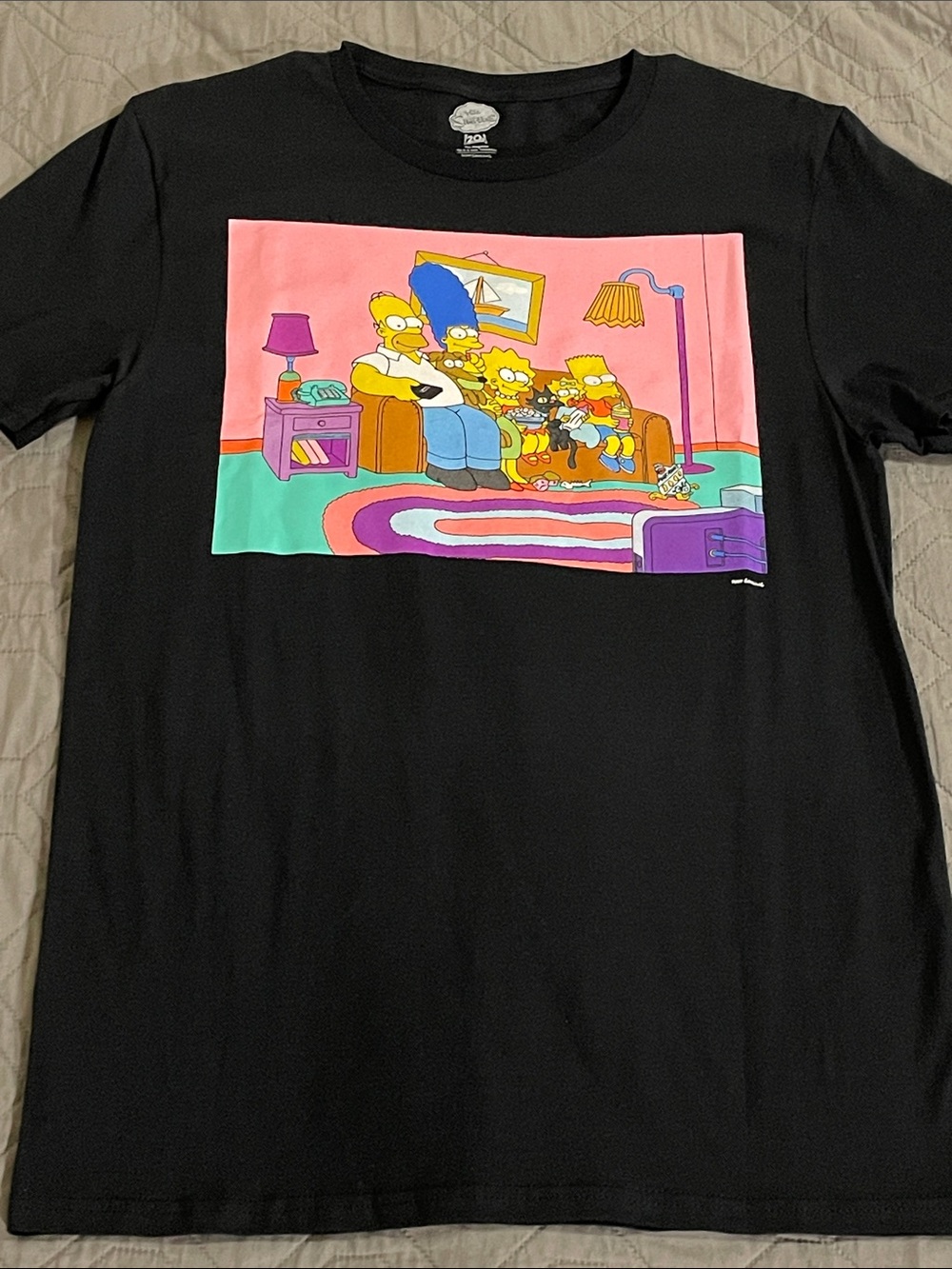 Simpsons Living Room Shirt Size Small